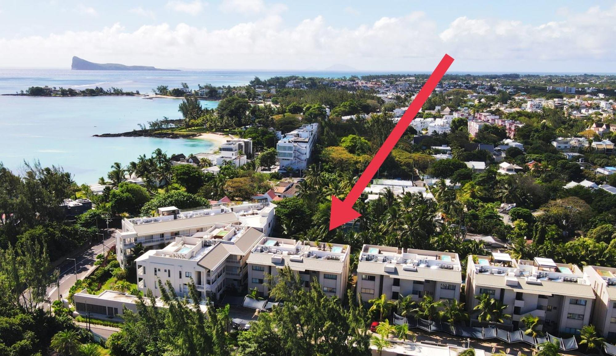 Villa Eden-2 Bedrooms With Private Rooftop Terrace & Pool, Access To Private Beachclub, Ki Residences, Pereybere - Managed By Ksn Grand Baie Bagian luar foto